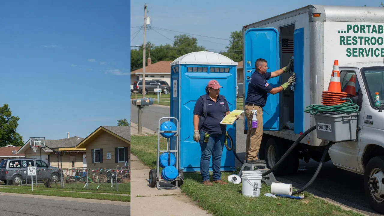 Portable Toilet Rental in Meservey, IA near me